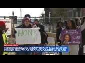 Protesters, Massey family frustrated by 2nd-degree murder conviction