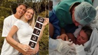 Nació Faustino, el primer hijo de Eva Bargiela y Gianluca Simeone: las tiernas imágenes