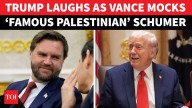 Vance Stuns Room, Calls Chuck Schumer Trump’s ‘Palestinian Mentor’ In Gaza Deal Remark