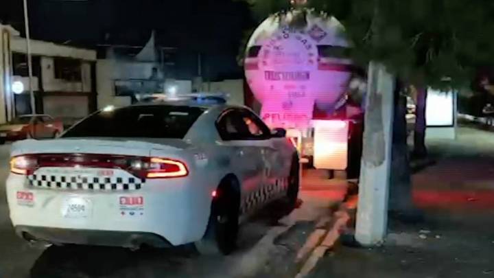 Autoridades decomisan pipa de Gas LP en carretera Zacatecas