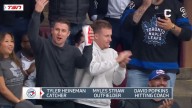 Blue Jays visit Maple Leafs after World Series berth