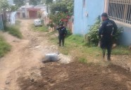 Hallan caja con olores fétidos en colonia Jardín de Oaxaca capital; peritos investigan posible cuerpo humano en su interior