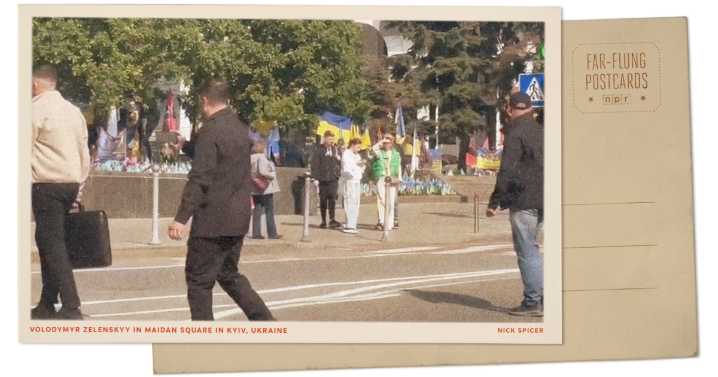 Greetings from Kyiv, where you might stumble across Zelenskyy taking a stroll