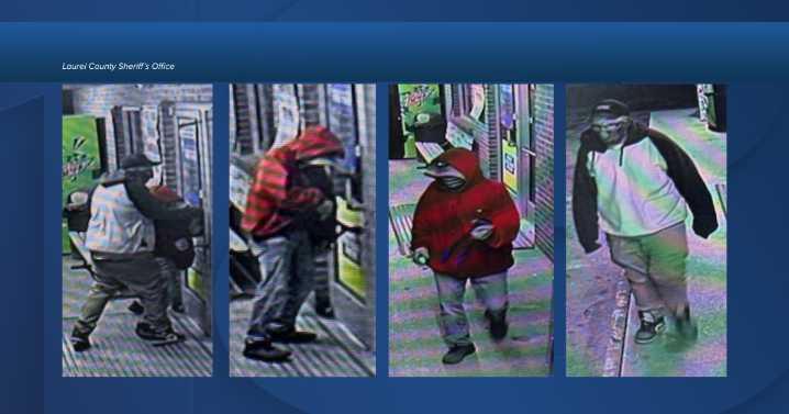 Laurel County Sheriff's Office seeks help identifying burglary suspects at Robins Market