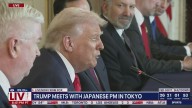 Trump meets with Japanese PM in Tokyo