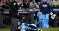 Springer leaves Game 5 with right knee injury after being hit by pitch