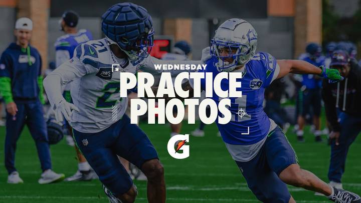 PHOTOS: Seahawks Practice In Preparation For Week 9 at Commanders