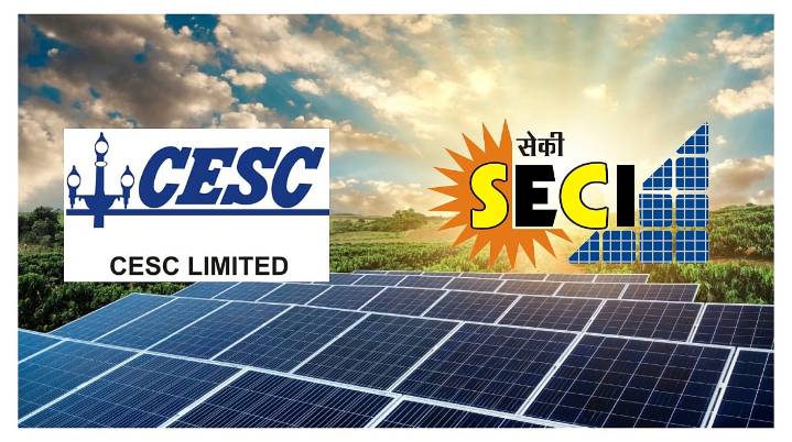 Power Utility CESC's Subsidiary, Purvah Green Power, Receives Letter Of Award  From Solar Energy Corporation Of India For Developing 300 MW Project