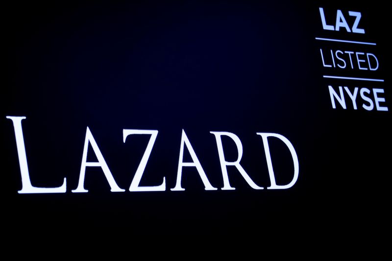 Lazard's third-quarter profit rises on resurgence in dealmaking