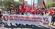 Trabajadores de construcción civil también protestan: ¿qué exigen?