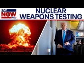 Trump orders nuclear weapons testing following Russian missile tests