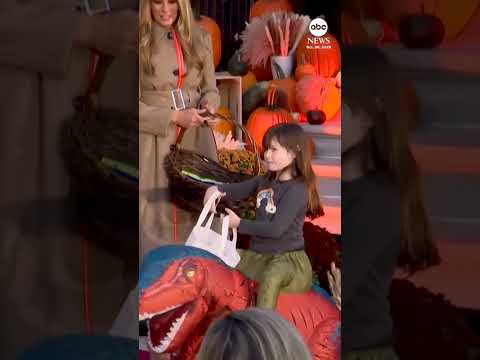 Trumps host Halloween celebration at the White House