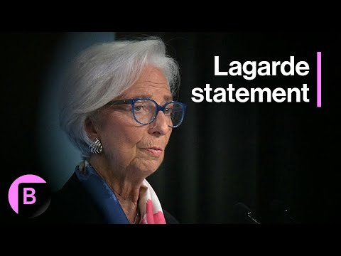 ECB Decision: Lagarde on Inflation, Interest Rates, Global 'Drag'