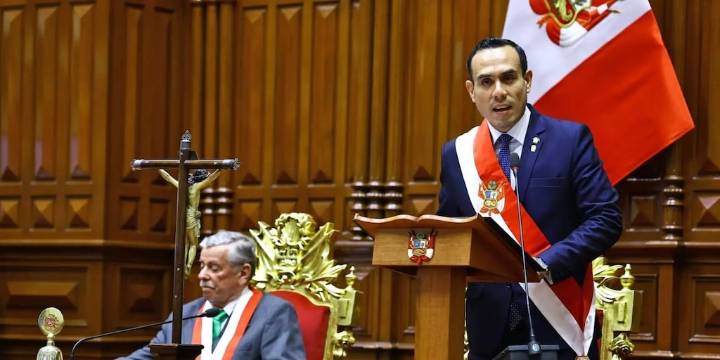 José Jerí promete reconciliación y firmeza frente a la delincuencia en su primer discurso como presidente del Perú