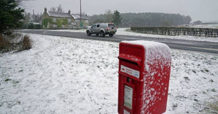 Number of UK counties set to be hit by snow in October 'upgraded to seven'
