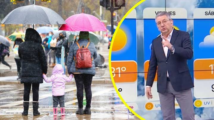 "Un 67% de probabilidades de lluvias": Jaime Leyton adelanta cuándo podría llover en Santiago y cuánta agua caería