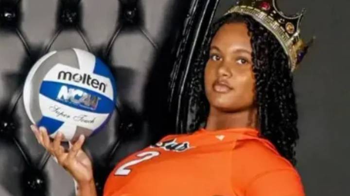 College volleyball star dies aged just 19 after doctors found 6-inch tumor as 'shattered' mom pays tribute