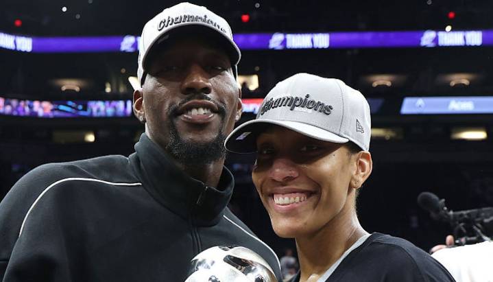 Love & Basketball (Championships): A’ja Wilson & Bam Adebayo Celebrate The Las Vegas Aces Dynasty, Put Their Love On Display