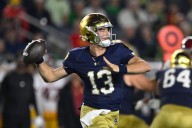 CJ Carr: QB has Notre Dame back in playoff conversation