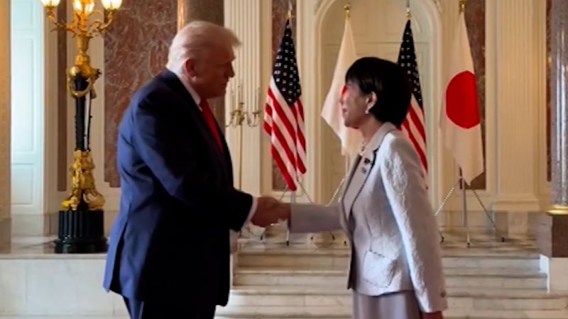 Abe ‘was a great man,’ Trump says as he meets his protégé