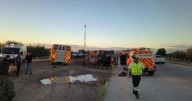 Detienen a chofer de autobús que huyó tras accidente en la carretera Guaymas