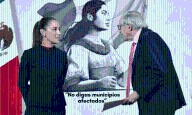 Claudia Sheinbaum oculta daños por lluvias: “No digas municipios afectados”, pero el micrófono la delató