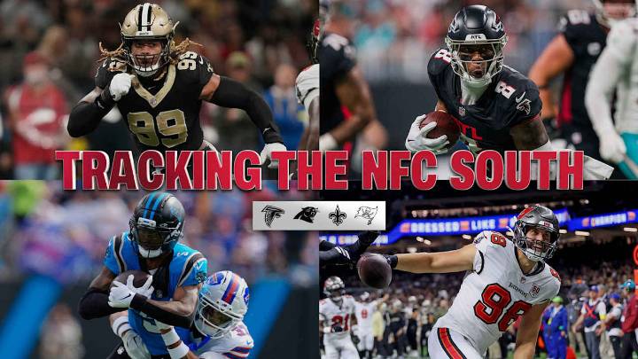 Tracking the NFC South: Falcons remain third in standings, Saints shake up QB room