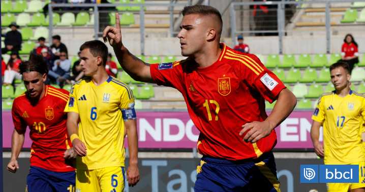 España a cuartos del Mundial Sub 20 tras superar por la mínima Ucrania: así fue el gol de los ibéricos