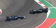 El fuerte choque entre Sainz y Antonelli que provocó la destemplada reacción del italiano: “¡Qué idiota!”