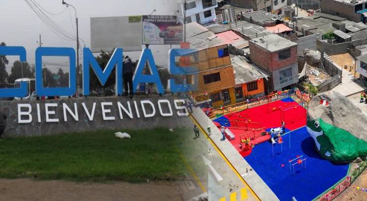 Municipalidad de Comas recuperó importante espacio público: vecinos disfrutarán de moderna obra