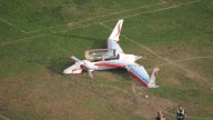 Small plane lands on Long Beach park soccer field