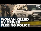 Woman killed by speeding driver fleeing traffic stop in Parkland