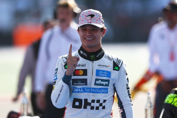 F1 Mexico GP live: Norris takes title lead as virtual safety car hurts Verstappen and Piastri