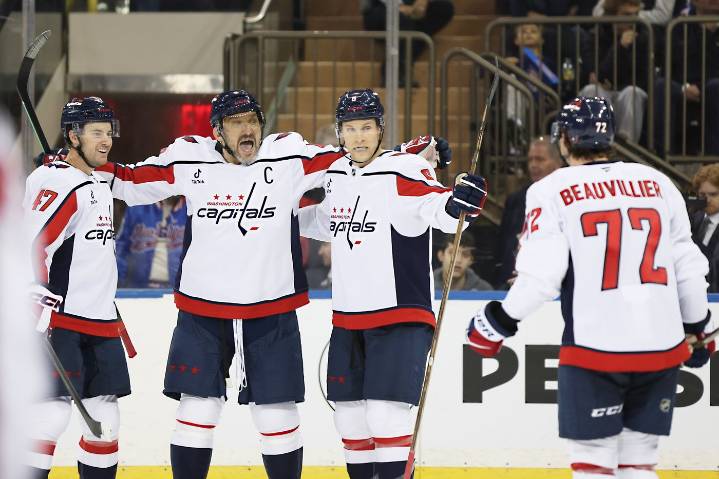 Lindgren makes 35 saves as Capitals edge Rangers 1