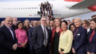 British PM Keir Starmer Joins His Business Delegation For Photo At London's Heathrow Airport Ahead Of India Visit