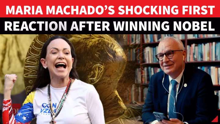 ‘OMG, I HAVE NO WORDS!’: Maria Machado BREAKS DOWN On Call After Winning Nobel Peace Prize
