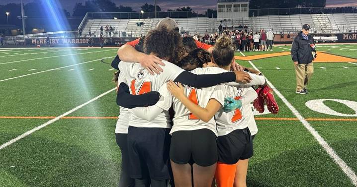 Harlem Flag Football Sees Season End in Sectional Championship