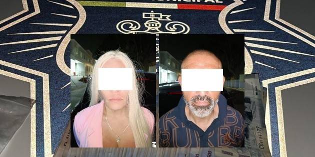 Detienen a pareja por extorsionar a hombre en el Centro Histórico