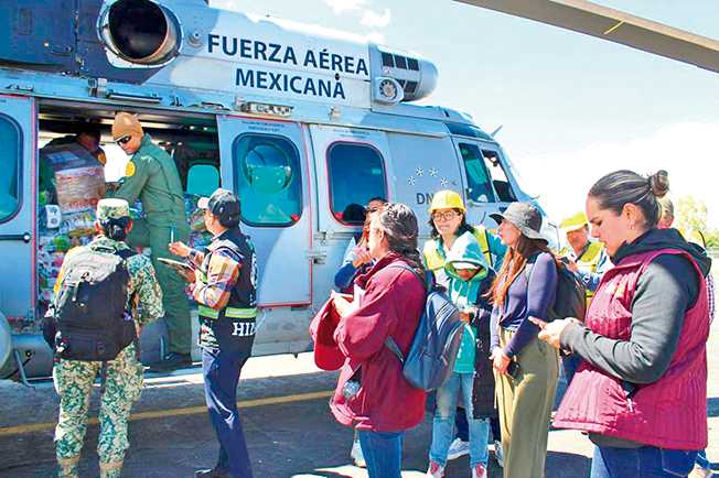 Supervisa Contraloría entrega de ayuda humanitaria