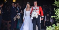 Una novia feliz y un novio excesivamente nervioso, así fue el enlace de Cayetano y Bárbara Mirjan