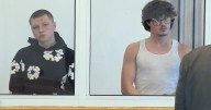 2 arraigned after 100+ person vehicle takeover that torched Boston police cruiser