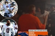 Why Broncos' locker room was filled with smoke after win over Eagles