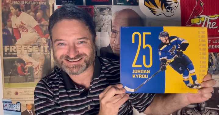 Ten Hochman: Here’s a St. Louis Blues positive — Jordan Kyrou’s point streak