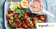 Chicken and chorizo espetada
