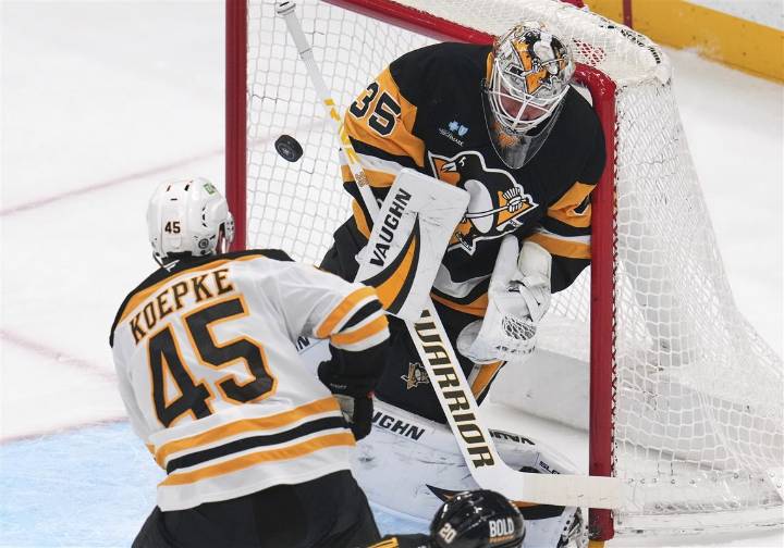 Penguins notes: Tristan Jarry will start home opener; Rickard Rakell’s 6