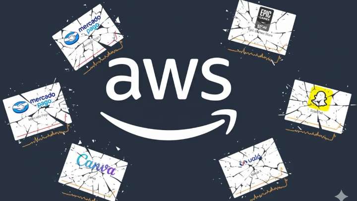 Colapso por la caída de Amazon Web Services: Mercado Pago, ChatGPT y otros servicios afectados