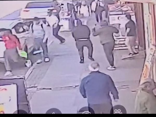 Sujeto fue baleado en pleno centro de Concepción