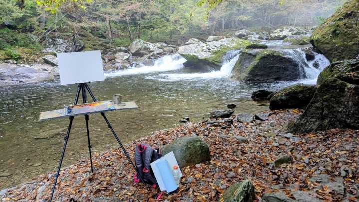 With each brushstroke, plein air painters capture the…