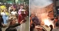 Incendio en pleno Desfile de Catrinas 2025 en CDMX causa pánico ¿Qué pasó en Paseo de la Reforma? (VIDEO)