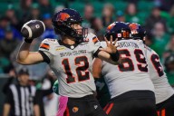 Lions clinch second in CFL West with 27-21 win over Roughriders